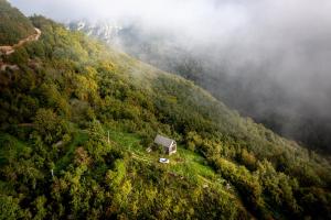 Loodusmaastik of the country house lähedal