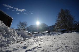 Obiekt Alpengasthof zur Post zimą