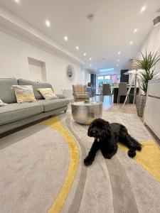 Posezení v ubytování Mode Apartments St Annes