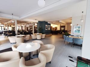 Posezení v ubytování Paula Wellness & SPA