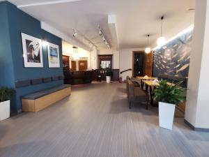 Posezení v ubytování Paula Wellness & SPA