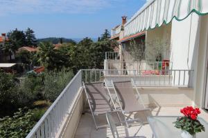 Balkón alebo terasa v ubytovaní Apartments El Corsaro