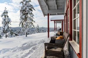 Ski in ski out med härlig utsikt, Orsa Grönklitt žiemą