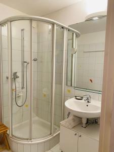 Kylpyhuone majoituspaikassa A casa di Gio'