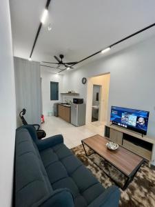 Kuchyň nebo kuchyňský kout v ubytování Cozy Suite Studio Meritus Residensi Perai