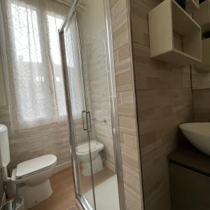 A bathroom at Maison La Balconata