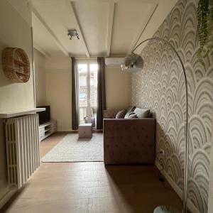 A seating area at Maison La Balconata