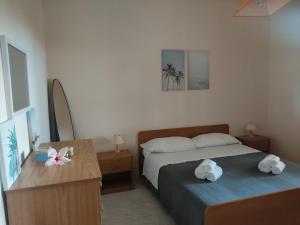 Posteľ alebo postele v izbe v ubytovaní Playa Vacation House