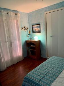 Posteľ alebo postele v izbe v ubytovaní Nice 120 M Cosy With Garden Terrace And Paillote
