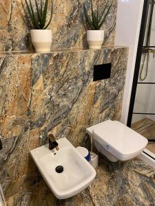 Kúpeľňa v ubytovaní Apartament ZŁOTE TARASY