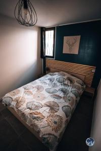 Krevet ili kreveti u jedinici u objektu Appartement neuf et moderne proche Avignon et Uzes