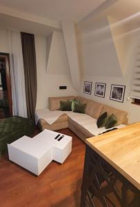 Χώρος καθιστικού στο Aura Analux Apartmani