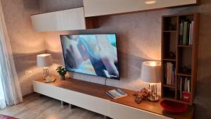 TV tai viihdekeskus majoituspaikassa Spessartlounge