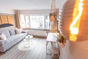 Posezení v ubytování Koje Zwei I Apartment in Stadtmitte mit Parkplatz