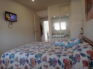 A bed or beds in a room at CUATRO CAMINOS