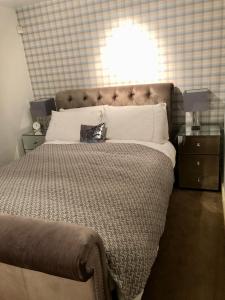 Een bed of bedden in een kamer bij Luxury in Lancashire