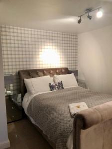 Łóżko lub łóżka w pokoju w obiekcie Luxury in Lancashire
