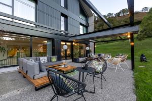 Posezení v ubytování Hotel Ecos del Sella