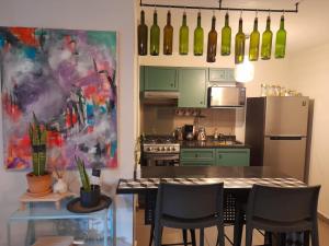 O bucătărie sau chicinetă la Un confortable hogar en el corazón de la CDMX.