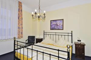 Postel nebo postele na pokoji v ubytování Hotel Haus Kleimann-Reuer