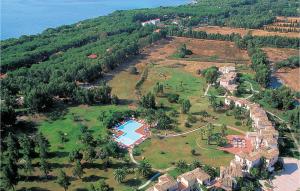 an aerial view of a resort with a pool at Bilo 4 Premium in Foxiʼe Sali