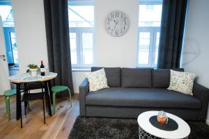 Posezení v ubytování STILVOLLES APARTMENT
