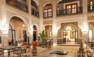 Restaurace v ubytování Dar Lys Luxury Riad & Spa
