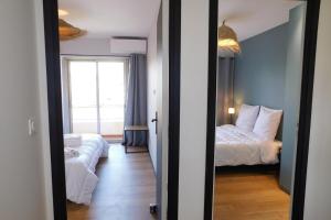 Fotografia z galérie ubytovania Beautiful T3 residence "L'Atrium" air conditioned with parking v destinácii Cagnes-sur-Mer