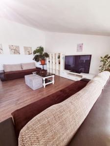 TV a/nebo společenská místnost v ubytování Apartments Nada