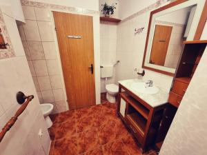 Koupelna v ubytování Apartments Nada