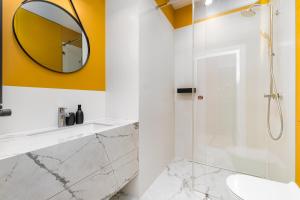 Kúpeľňa v ubytovaní Przyokopowa 43 by Homeprime + 10 fotografií