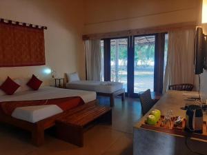 Köök või kööginurk majutusasutuses Giman Free Beach Resort
