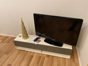 TV a/nebo společenská místnost v ubytování Baltic Sea Apartments