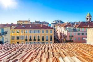 Widok na miasto Nicea z tego apartamentu