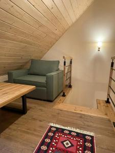 un soggiorno con un divano e un tavolo di Apartament Franio a Jaworki Altre 45 foto