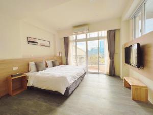 Letto o letti in una camera di 161 Easy Inn