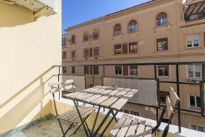 Balkón alebo terasa v ubytovaní WintowinRentals Ubicación fabulosa, completo apartamento con Parking en el Soho de Málaga