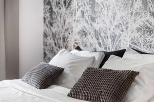 Postel nebo postele na pokoji v ubytování Best Western Hotel Tranas Statt