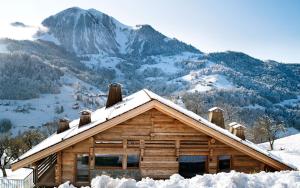 Lodge Les Murailles om vinteren