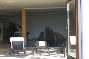 Hotel Garni am Seggauberg的休息区