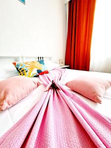Ліжко або ліжка в номері Hotel Argeș