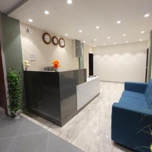 Posezení v ubytování Hotel Mansarovar,Vadodara