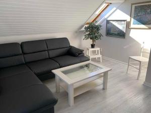 Posezení v ubytování Ferienwohnung Möwennest