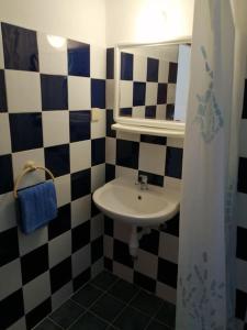 Koupelna v ubytování RODON PANDELI APARTMENT in Spilia Leros