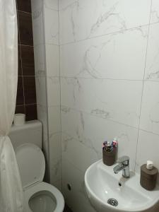 Bilik mandi di Apartmani Moskva