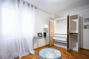Postel nebo postele na pokoji v ubytování Primera línea de playa con plaza de garaje y WIFI
