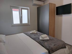 Posteľ alebo postele v izbe v ubytovaní VILLA ENJOY LUX in Split