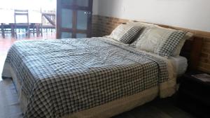 Postel nebo postele na pokoji v ubytování Pousada Vale do Luar