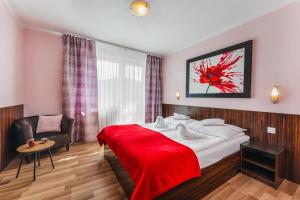 Łóżko lub łóżka w pokoju w obiekcie Vena
