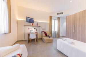 TV a/nebo společenská místnost v ubytování Camplus Palermo Normanni - Casa per ferie